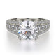 MICHAEL M Engagement Rings 18K White Gold Stella R306S-1.5 R306S-1.5WG