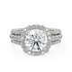 MICHAEL M Engagement Rings 18K White Gold Strada R681-1.5 R681-1.5WG