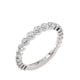 MICHAEL M Engagement Rings 18K White Gold Wedding Band R786B