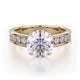MICHAEL M Engagement Rings 18K Yellow Gold Crown R704-2 R704-2YG