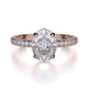 MICHAEL M Engagement Rings 18K Yellow Gold Crown R715-2 R715-2YG