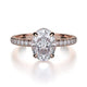 MICHAEL M Engagement Rings 18K Yellow Gold Crown R715-2 R715-2YG