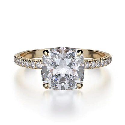 MICHAEL M Engagement Rings 18K Yellow Gold Crown R724-1.5 R724-1.5YG