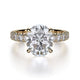 MICHAEL M Engagement Rings 18K Yellow Gold Crown R731-3 R731-3YG