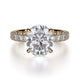 MICHAEL M Engagement Rings 18K Yellow Gold Crown R731-3 R731-3YG