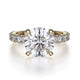 MICHAEL M Engagement Rings 18K Yellow Gold CROWN R736-3 R736-3YG