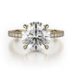 MICHAEL M Engagement Rings 18K Yellow Gold Crown R742-3 R742-3YG