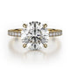 MICHAEL M Engagement Rings 18K Yellow Gold Crown R742-3 R742-3YG