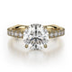 MICHAEL M Engagement Rings 18K Yellow Gold Crown R751-2 R751-2YG