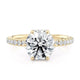 MICHAEL M Engagement Rings 18K Yellow Gold Crown R789-2