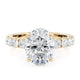 MICHAEL M Engagement Rings 18K Yellow Gold Crown R793-3-OV