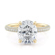 MICHAEL M Engagement Rings 18K Yellow Gold Crown R796-3 R796-3
