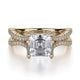 MICHAEL M Engagement Rings 18K Yellow Gold Defined R725-2 R725-2YG