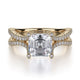 MICHAEL M Engagement Rings 18K Yellow Gold Defined R725-2 R725-2YG