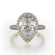 MICHAEL M Engagement Rings 18K Yellow Gold Defined R730-2PR R730-2PR-YG