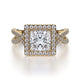 MICHAEL M Engagement Rings 18K Yellow Gold Defined R738-2 R738-2YG