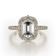 MICHAEL M Engagement Rings 18K Yellow Gold Defined R739-2EM R739-2EM-YG