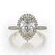 MICHAEL M Engagement Rings 18K Yellow Gold Defined R739-2PR R739-2PR-YG