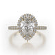 MICHAEL M Engagement Rings 18K Yellow Gold Defined R739-2PR R739-2PR-YG