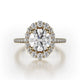 Michael M Center Stone Prong Round Engagement Ring