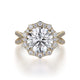 MICHAEL M Engagement Rings 18K Yellow Gold Defined R740-2 R740-2YG