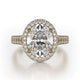 MICHAEL M Engagement Rings 18K Yellow Gold Defined R778-3 R778-3YG