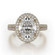 MICHAEL M Engagement Rings 18K Yellow Gold Defined R778-3 R778-3YG