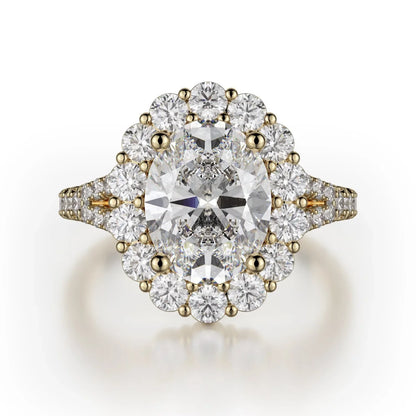MICHAEL M Engagement Rings 18K Yellow Gold Defined R779-2.5 R779-2.5YG