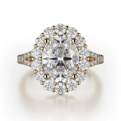 MICHAEL M Engagement Rings 18K Yellow Gold Defined R779-2.5 R779-2.5YG