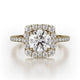 MICHAEL M Engagement Rings 18K Yellow Gold Defined R784-2 R784-2YG