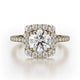 MICHAEL M Engagement Rings 18K Yellow Gold Defined R784-2 R784-2YG