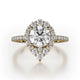 MICHAEL M Engagement Rings 18K Yellow Gold Defined R785-2 R785-2YG