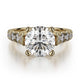 MICHAEL M Engagement Rings 18K Yellow Gold Europa R255-2 R255-2YG