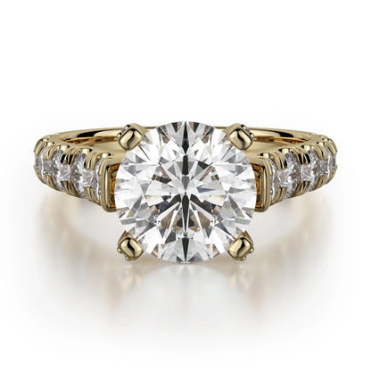MICHAEL M Engagement Rings 18K Yellow Gold Europa R255-2 R255-2YG