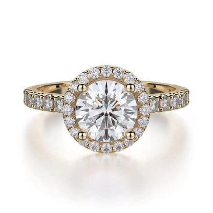MICHAEL M Engagement Rings 18K Yellow Gold Europa R320S-1 R320S-1YG