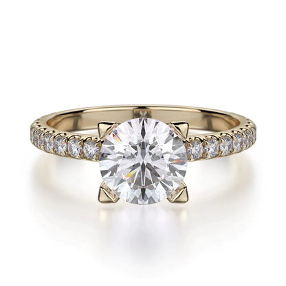 MICHAEL M Engagement Rings 18K Yellow Gold Europa R371-1 R371-1YG