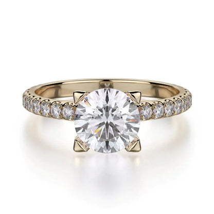MICHAEL M Engagement Rings 18K Yellow Gold Europa R371-1 R371-1YG