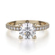 MICHAEL M Engagement Rings 18K Yellow Gold Europa R371-1 R371-1YG