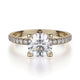 MICHAEL M Engagement Rings 18K Yellow Gold Europa R371-1 R371-1YG