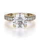 MICHAEL M Engagement Rings 18K Yellow Gold Europa R371L-3 R371L-3YG
