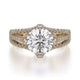 MICHAEL M Engagement Rings 18K Yellow Gold Europa R439-2 R439-2YG