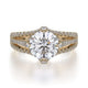 MICHAEL M Engagement Rings 18K Yellow Gold Europa R439-2 R439-2YG
