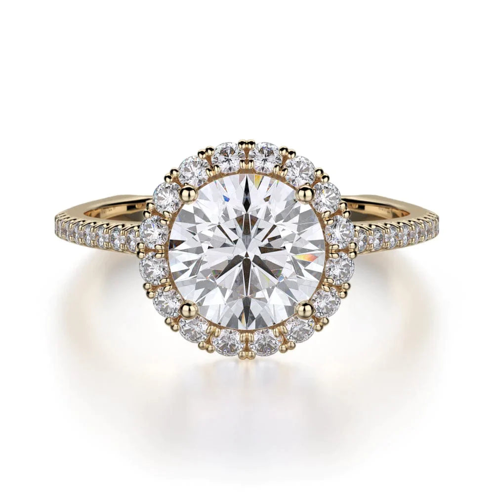 MICHAEL M Engagement Rings 18K Yellow Gold Europa R440S-1 R440S-1YG