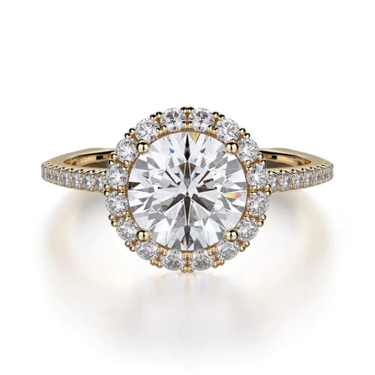 MICHAEL M Engagement Rings 18K Yellow Gold Europa R440S-1 R440S-1YG