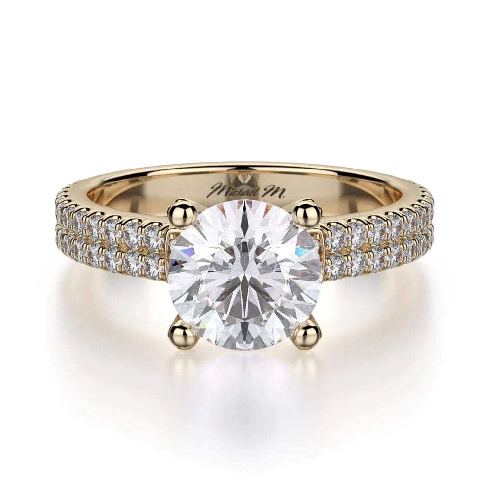 MICHAEL M Engagement Rings 18K Yellow Gold Europa R483-1 R483-1YG