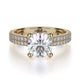 MICHAEL M Engagement Rings 18K Yellow Gold Europa R483-1 R483-1YG