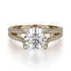 MICHAEL M Engagement Rings 18K Yellow Gold Europa R487-1 R487-1YG