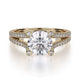 MICHAEL M Engagement Rings 18K Yellow Gold Europa R487-1 R487-1YG