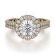 MICHAEL M Engagement Rings 18K Yellow Gold Europa R490-1 R490-1YG