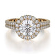 MICHAEL M Engagement Rings 18K Yellow Gold Europa R490-1 R490-1YG